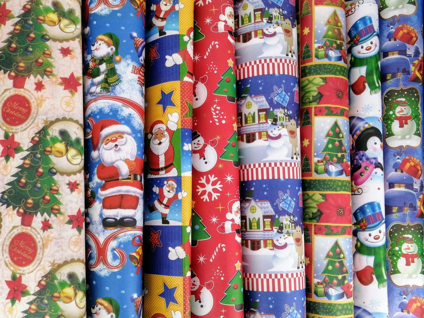 PAPEL REGALO PRIMAVERA ESTAMPADO  NAVIDAD