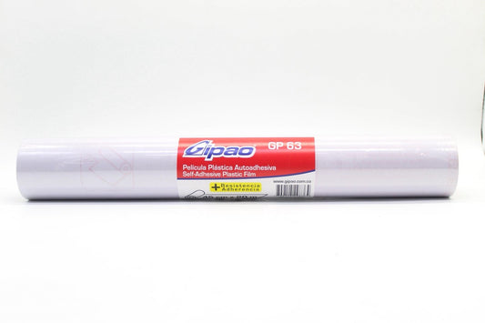 PAPEL CONTAC GIPAO 20 MT TRANSPARENTE GP63