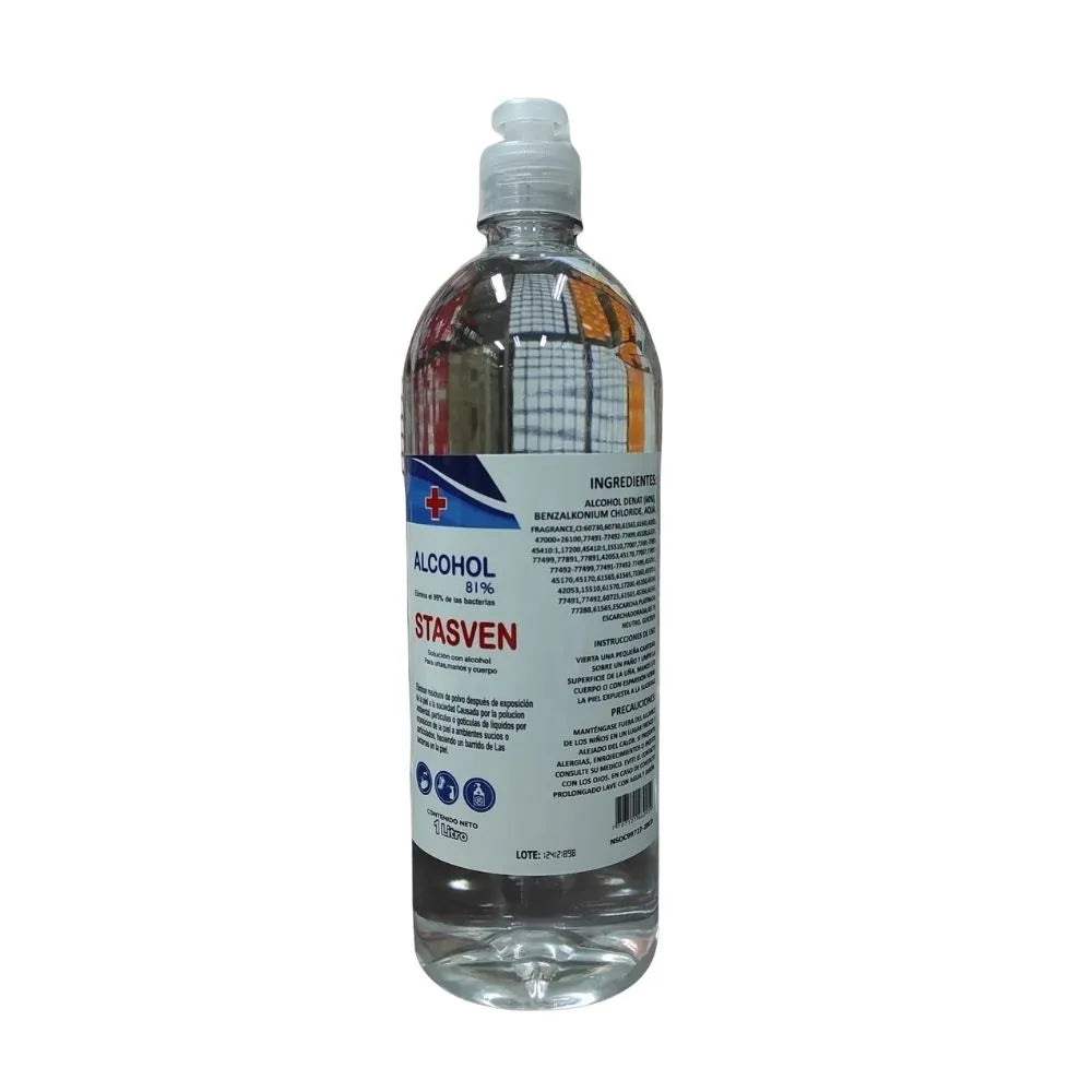 ALCOHOL 81% STASVEN 1000 ML