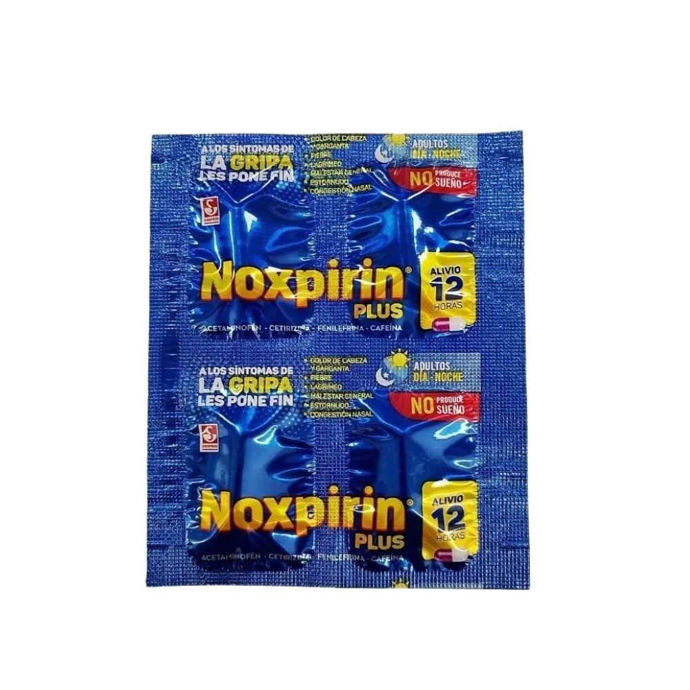PASTILLAS NOXPIRIN X 4 CÁPSULAS