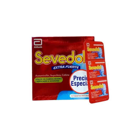 PASTILLAS SEVEDOL EXTRA FUERTE X6 TABLETAS