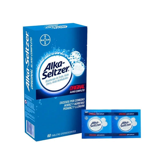 ALKA SELTZER EFERVESCENTE SOBRE X 2 TABLETAS