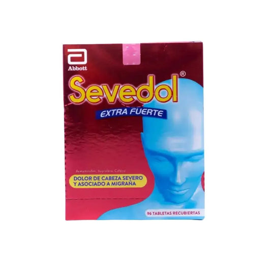 PASTILLAS SEVEDOL EXTRA FUERTE CAJA X 96 TABLETAS