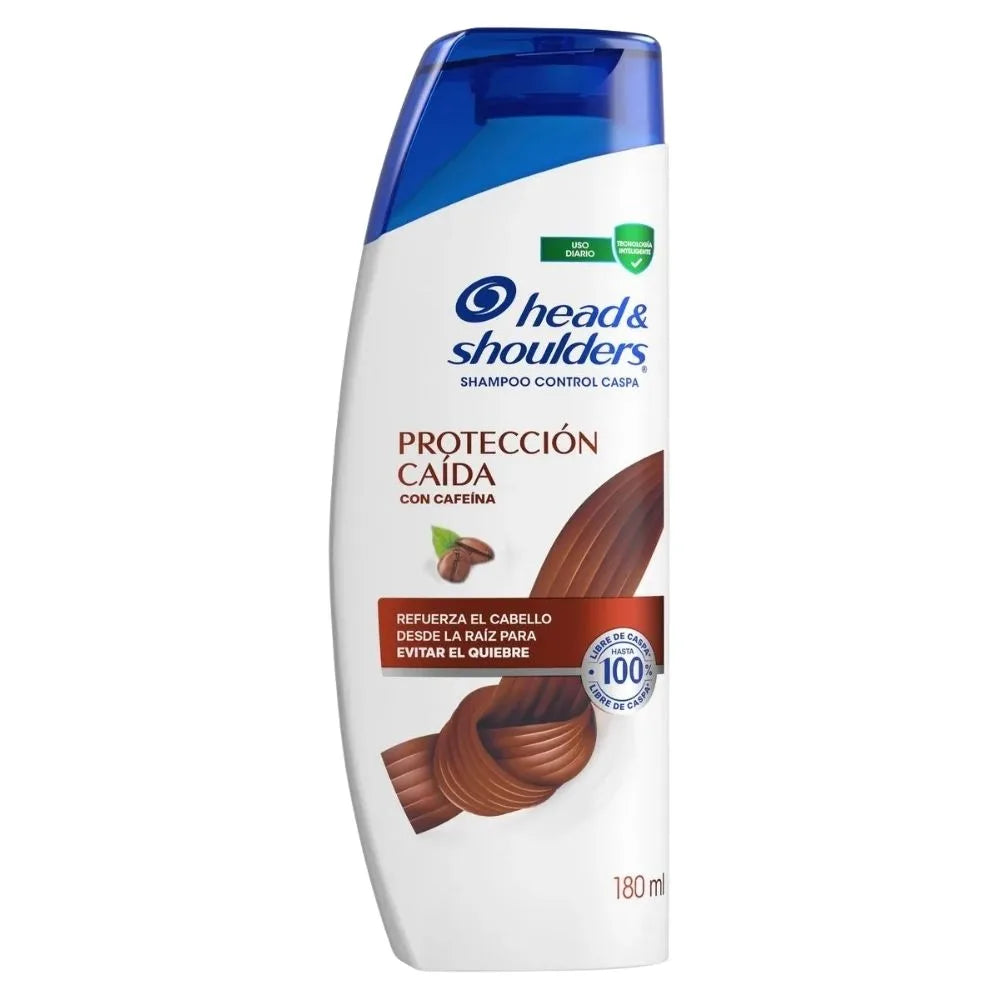 SHAMPOO HEAD & SHOULDERS PROTECCIÓN CAÍDA 180 ML