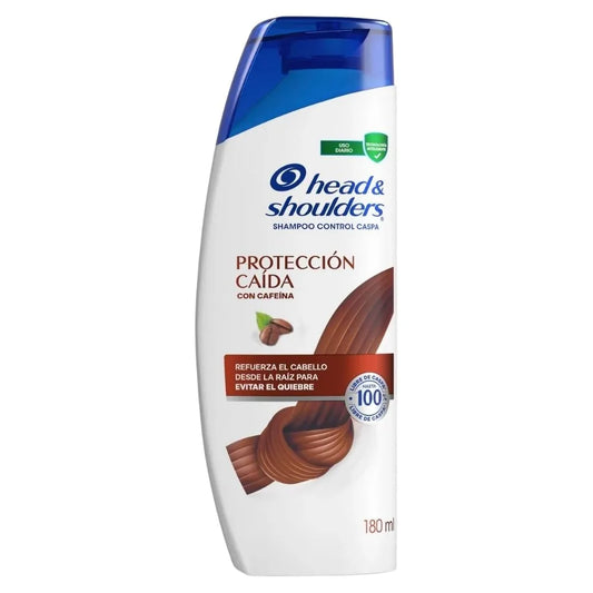 SHAMPOO HEAD & SHOULDERS PROTECCIÓN CAÍDA 180 ML