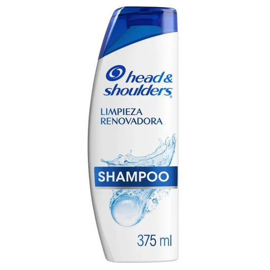 SHAMPOO HEAD & SHOULDERS LIMPIEZA RENOVADORA 375 ML