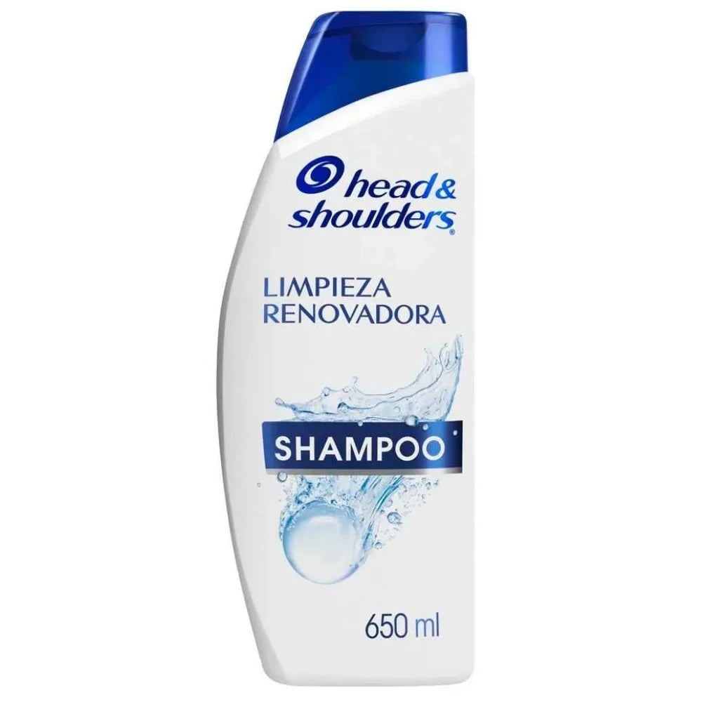 SHAMPOO HEAD & SHOULDERS LIMPIEZA RENOVADORA 650 ML