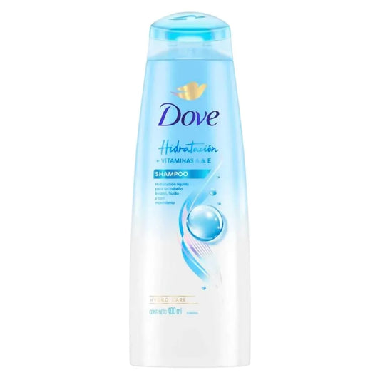 SHAMPOO DOVE HIDRATACIÓN + VITAMINAS A&E 400 ML