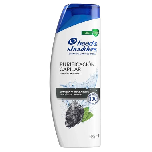 SHAMPOO HEAD & SHOULDERS PURIFICACIÓN CAPILAR 375 ML