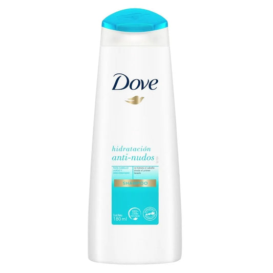 SHAMPOO DOVE HIDRATACIÓN ANTI-NUDOS 180 ML