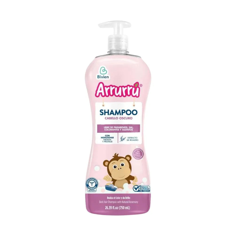 SHAMPOO CABELLO OSCURO ARRURRÚ 750 ML