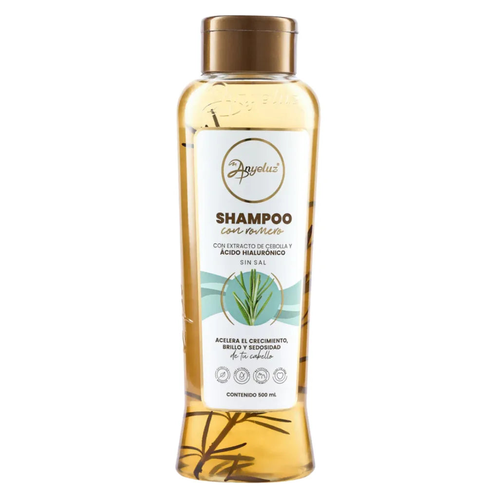 SHAMPOO CON ROMERO ANYELUZ 500 ML