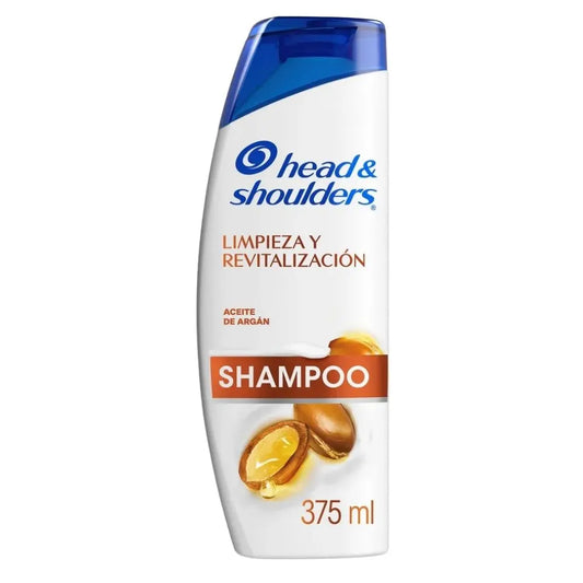 SHAMPOO HEAD & SHOULDERS LIMPIEZA Y REVITALIZACIÓN 375 ML