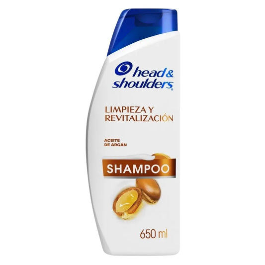 SHAMPOO HEAD & SHOULDERS LIMPIEZA Y REVITALIZACIÓN 650 ML