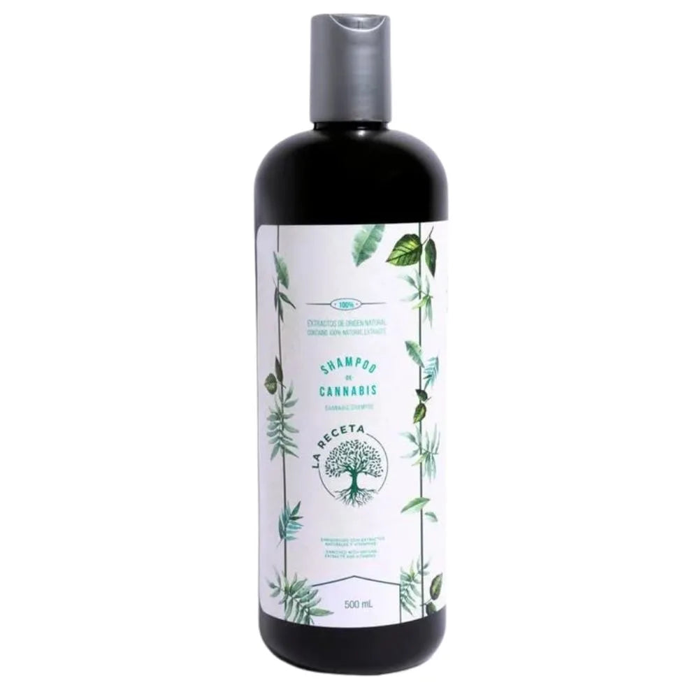 SHAMPOO DE CANNABIS LA RECETA 500 ML