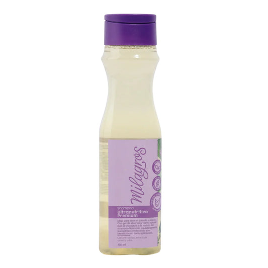 SHAMPOO ULTRANUTRITIVO PREMIUM MILAGROS 450 ML