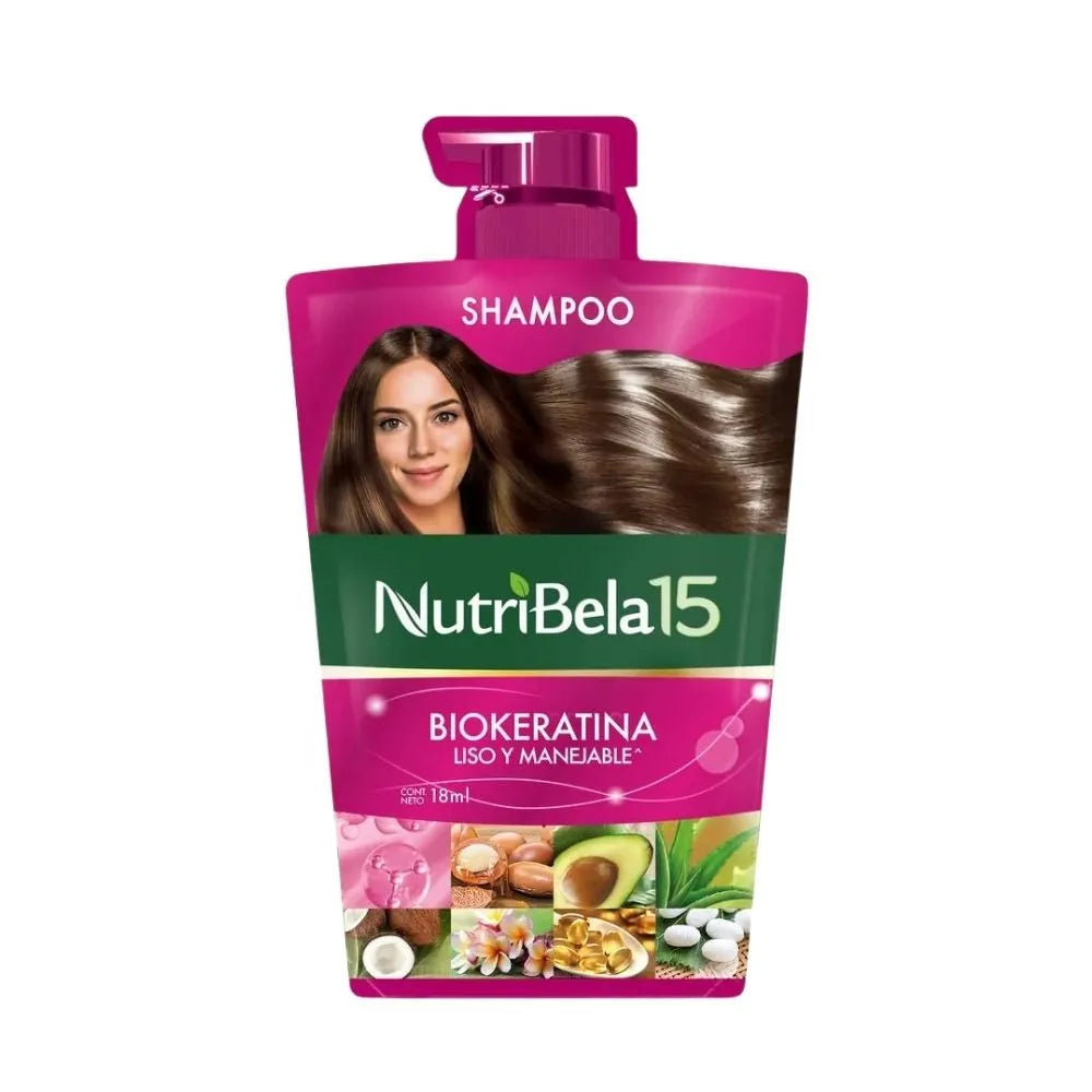 SHAMPOO BIOKERATINA NUTRIBELA SOBRES 18 ML