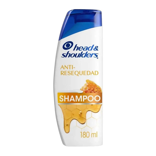 SHAMPOO HEAD & SHOULDERS ANTI-RESEQUEDAD 180 ML
