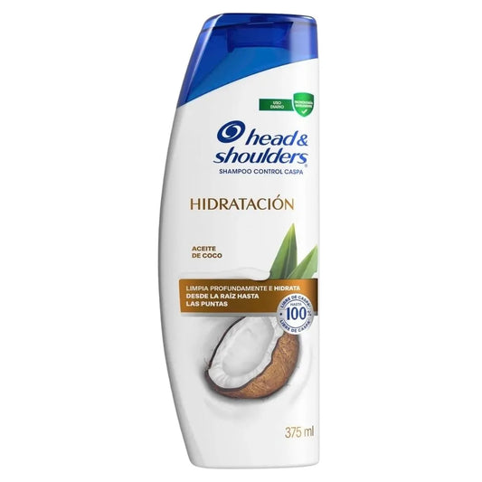SHAMPOO HEAD & SHOULDERS HIDRATACIÓN 375 ML