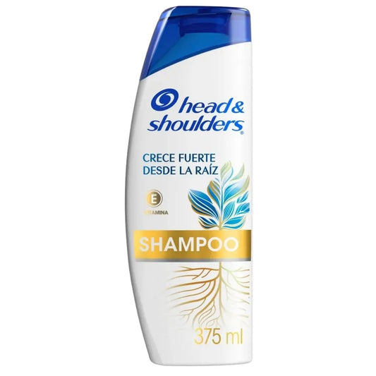 SHAMPOO HEAD & SHOULDERS CRECE FUERTE DESDE LA RAÍZ 375 ML