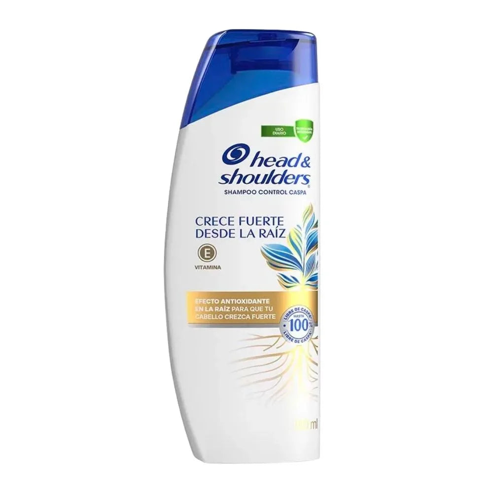 SHAMPOO HEAD & SHOULDERS CRECE FUERTE DESDE LA RAÍZ 180 ML
