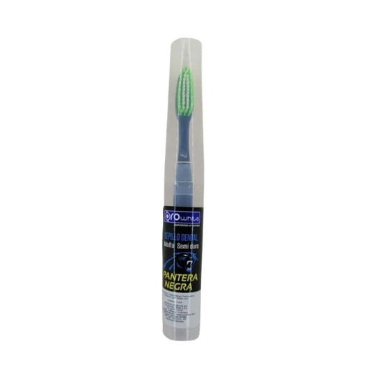 CEPILLO DENTAL ORO WHITE PANTERA NEGRA