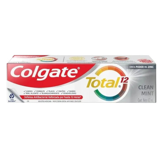 CREMA DENTAL COLGATE TOTAL 12 CLEAN MINT 63 ML