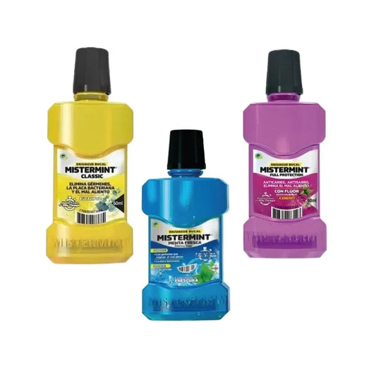 ENJUAGUE BUCAL MISTERMINT 60 ML