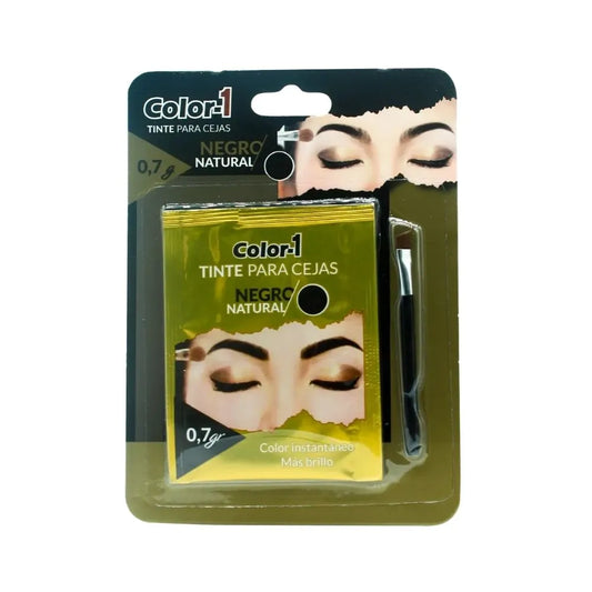 TINTE PARA CEJAS NEGRO COLOR1 1 G