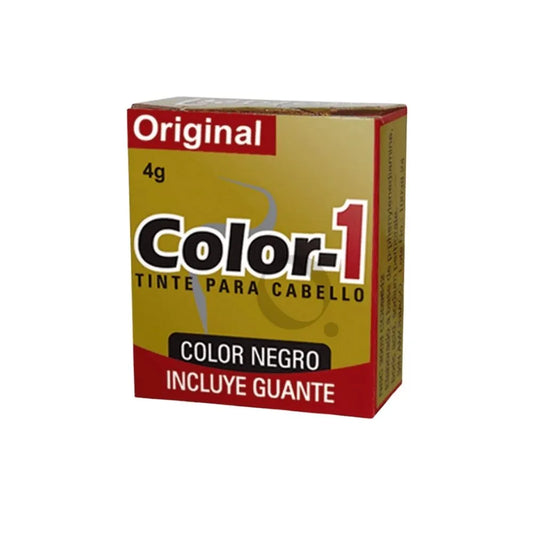 TINTE PARA CABELLO COLOR 1 6G PASTILLAS