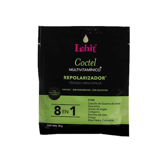 TRATAMIENTO CAPILAR LEHIT COCTEL MULTIVITAMÍNICO SOBRES 30 G
