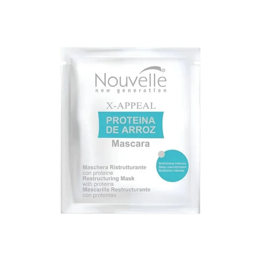 MASCARILLA CAPILAR PROTEÍNA DE ARROZ NOUVELLE SOBRE 50 ML