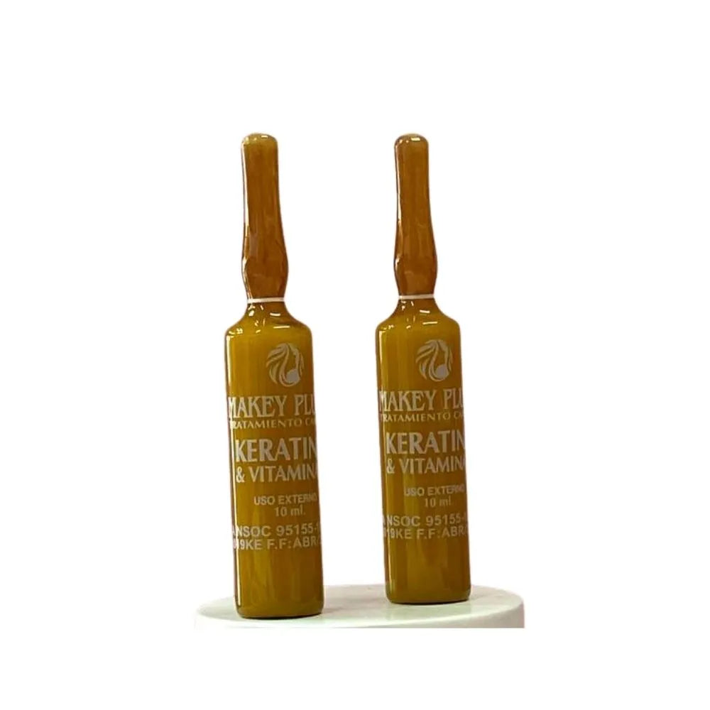 AMPOLLETA KERATINA Y VITAMINA E MAKEY PLUSS