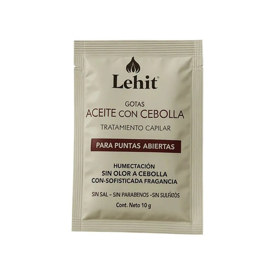 ACEITE LEHIT CON CEBOLLA SOBRES 10 G