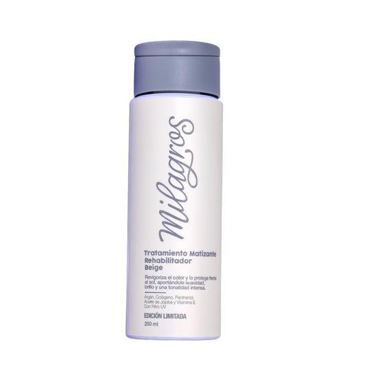 TRATAMIENTO MATIZANTE REHABILITADOR BEIGE MILAGROS 250 ML