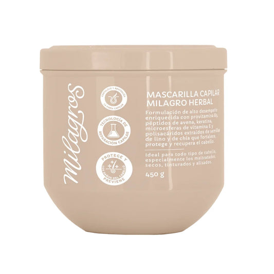 MASCARILLA MILAGRO HERBAL MILAGROS 450 ML