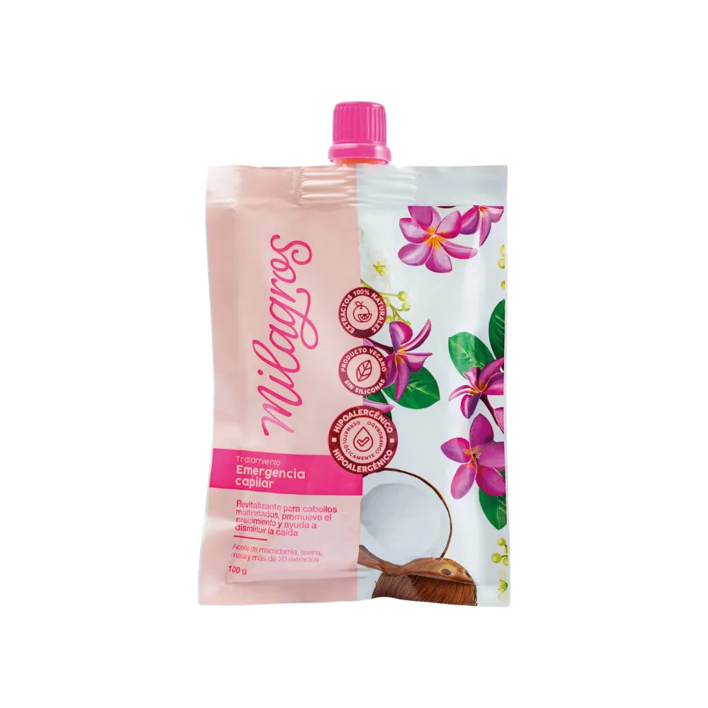 TRATAMIENTO EMERGENCIA CAPILAR MILAGROS 100 ML