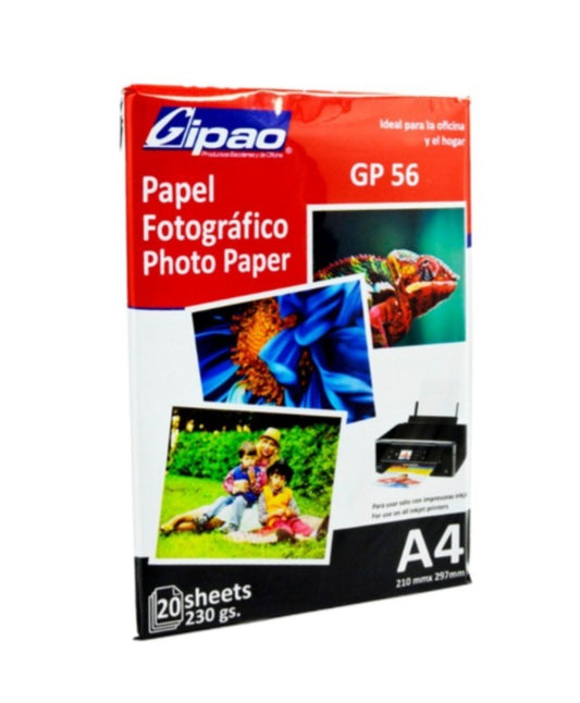 PAPEL FOTOGRAFICO GIPAO 230 GR GP56
